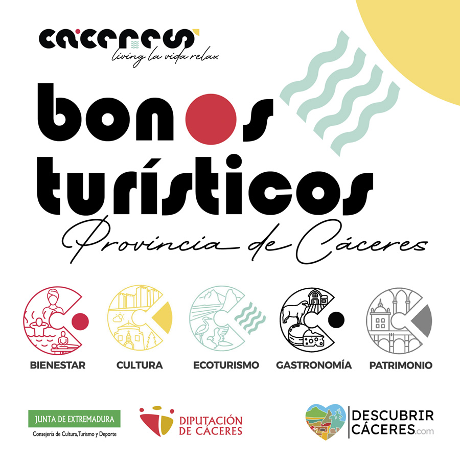 Nuevos ‘Bonos Turísticos’ para disfrutar de Cáceres