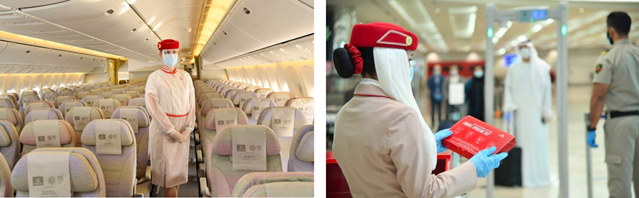 Emirates reanuda los servicios de pasajeros a Mauricio
