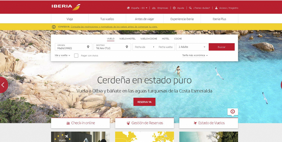 Italia, uno de los destinos estrella del Grupo Iberia para este verano