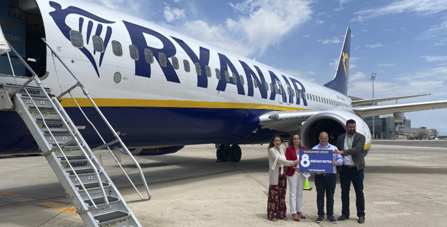 Ryanair anuncia su calendario de verano 2021 en Alicante