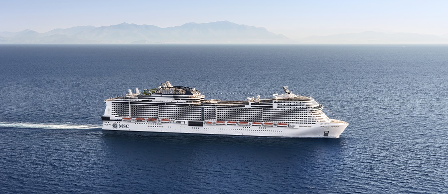 MSC cruceros recibe MSC Virtuosa con la mirada puesta en el futuro
