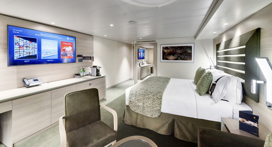MSC cruceros recibe MSC Virtuosa con la mirada puesta en el futuro