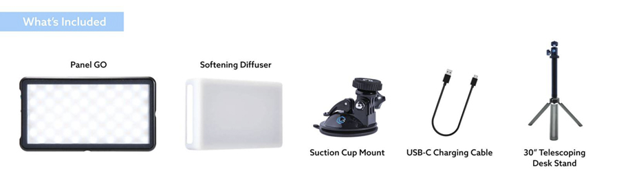 Kit de iluminación y trípode  ajustable de LumeCube