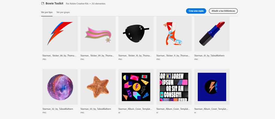 Adobe y el 50º aniversario de Ziggy Stardust