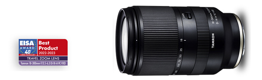 3 objetivos TAMRON galardonados con los premios EISA 2022-2023