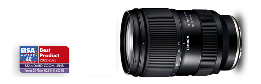 3 objetivos TAMRON galardonados con los premios EISA 2022-2023