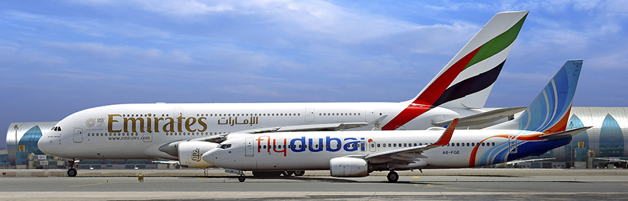 Emirates y Flydubai celebran cinco años de colaboración