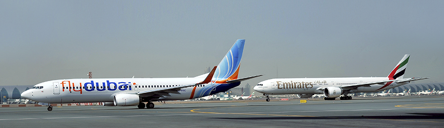 Emirates y flydubai celebran cinco años de colaboración