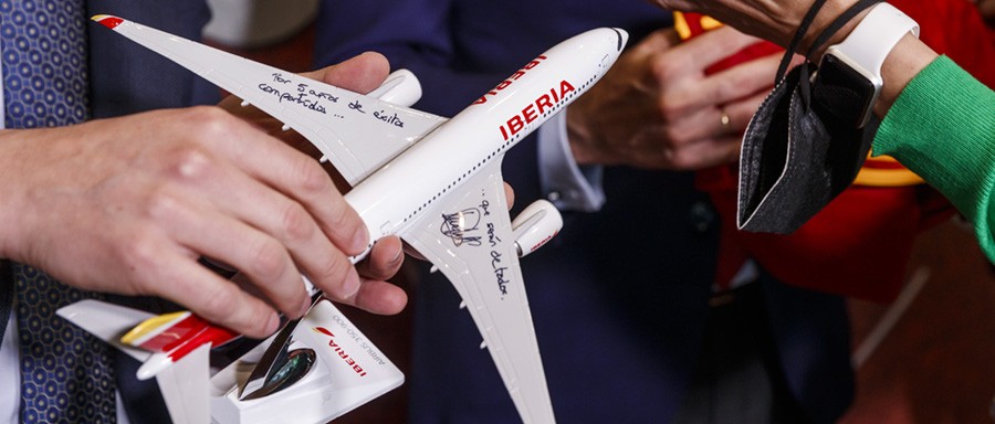 Iberia llevará a la Selección de fútbol masculina al Mundial de Catar