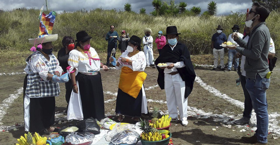 Vive la fiesta del sol en Quito