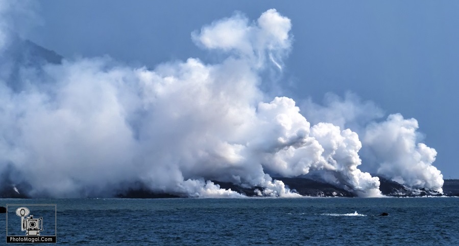 La erupción del Volcán Sin Nombre