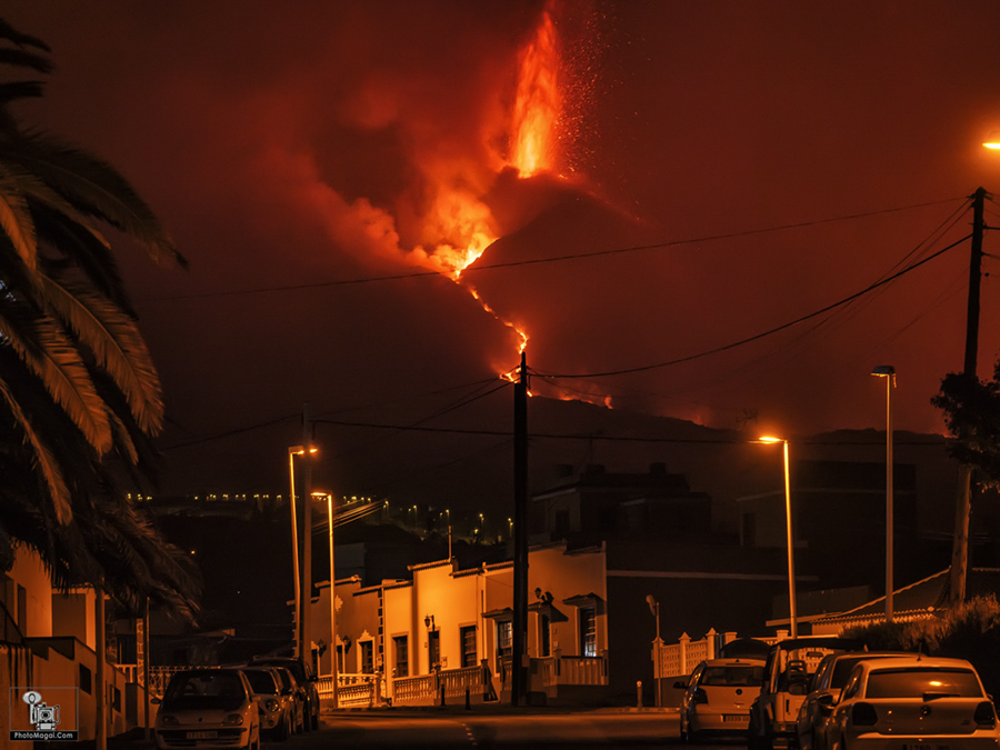 La erupción del Volcán Sin Nombre
