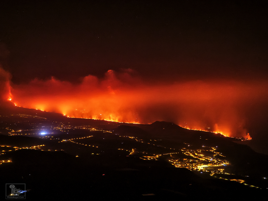 La erupción del Volcán Sin Nombre