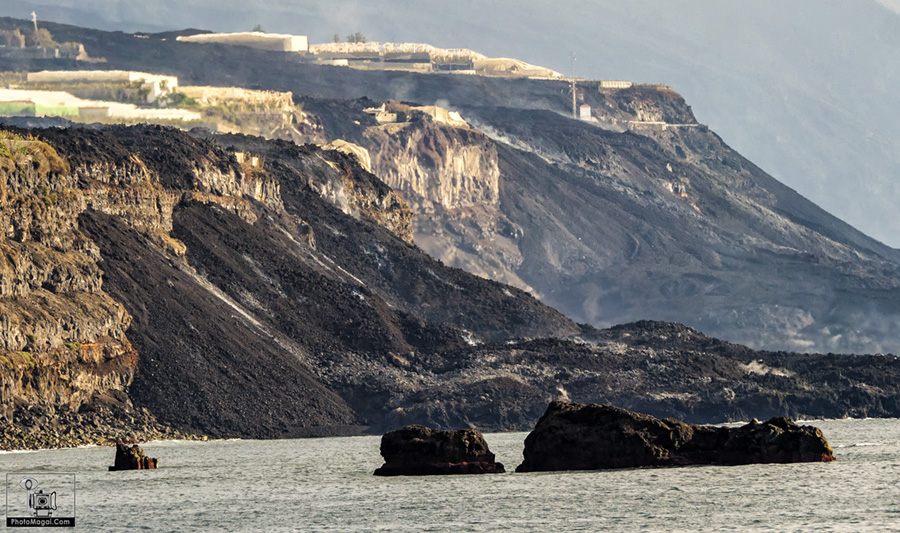 La erupción del Volcán Sin Nombre