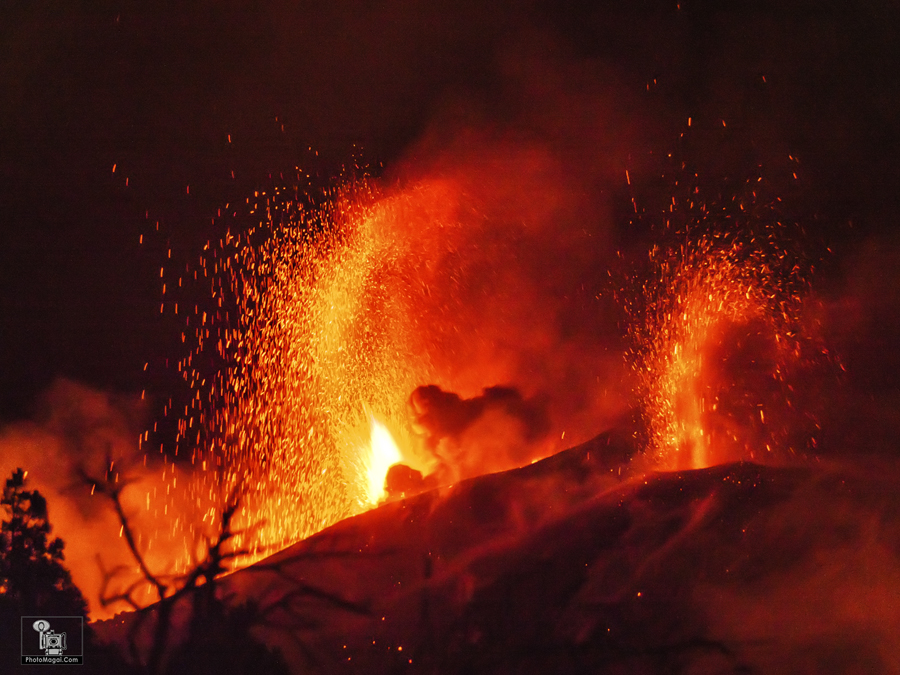  La erupción del volcán sin nombre