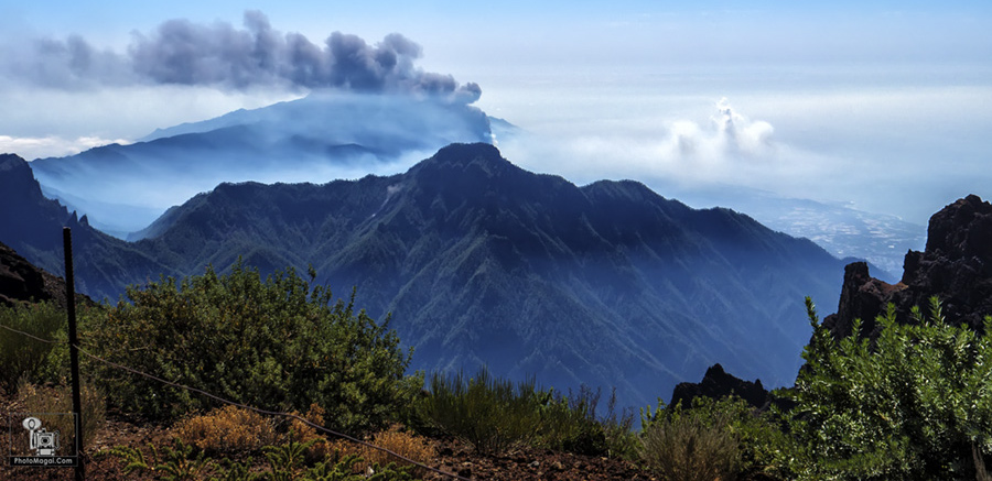 La erupción del Volcán Sin Nombre