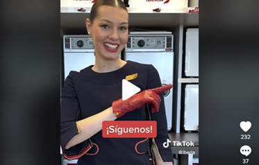 ¡Iberia aterriza en TikTok!