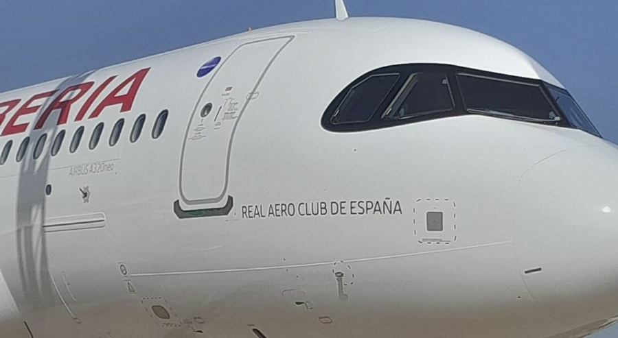 “Organización Nacional de Trasplantes”, el nuevo Airbus A350 que Iberia ha incorporado a su flota