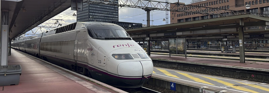 Renfe inicia las pruebas para operar sus servicios AVE en Francia