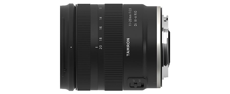 TAMRON anuncia El zoom ultra gran angular F2.8 11-20mm F/2.8 Di III-A RXD para Canon RF