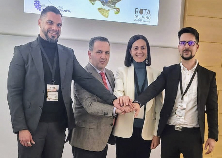 Acuerdo entre la Asociación Ruta del Vino Sierra de Francia y Ruta del Vino Gran Canaria