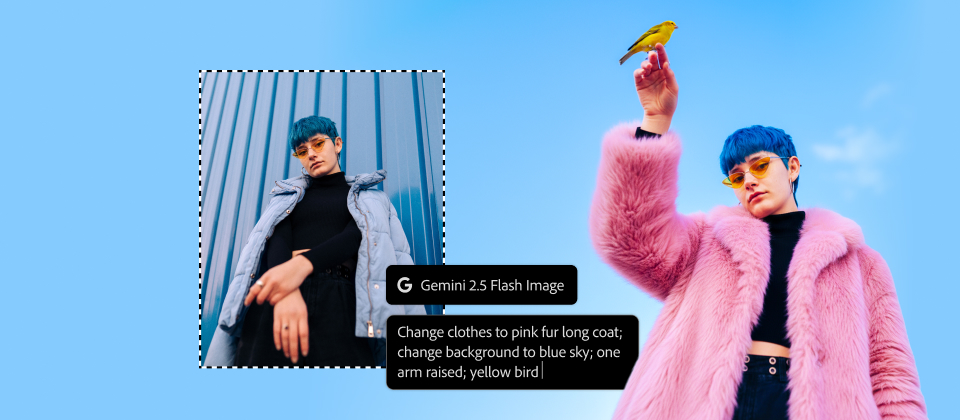 Photoshop Beta amplía Generative Fill, más modelos de IA, más posibilidades