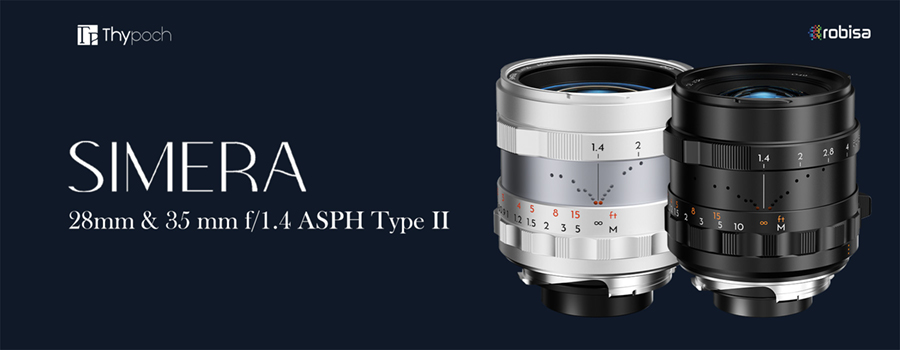 Thypoch lanza las versiones Simera 28mm y 35mm f/1.4 Type II con anillo de enfoque ergonómico